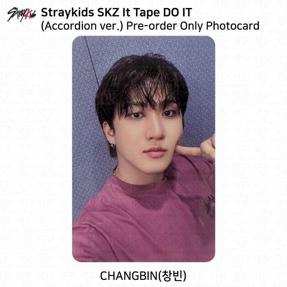 Stray Kids SKZ It Tape DO IT Аккордеон вер. Официальная фотокарта