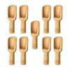 9Pcs Mini Wooden Spoon Condiments Spoon, Multipurpose Small Kitchen Utensils, Sugar Honey