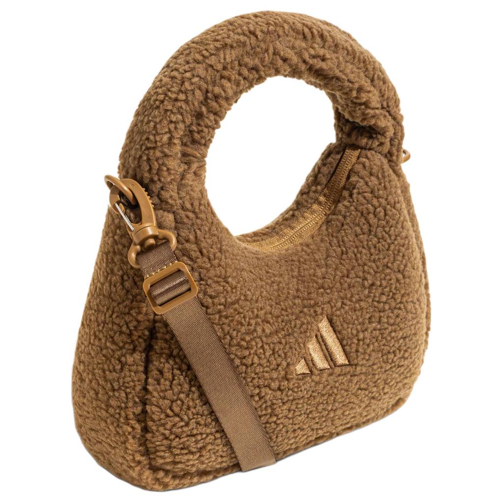 New Adidas Recycled Polyester Cloud Bag Shoulder Bag Crossbody Bag Handbag Regular Women's Desert Brown JW1696