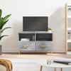 VidaXL TV Stand Concrete Grey 80x36x50 Cm Engineered Wood 828960