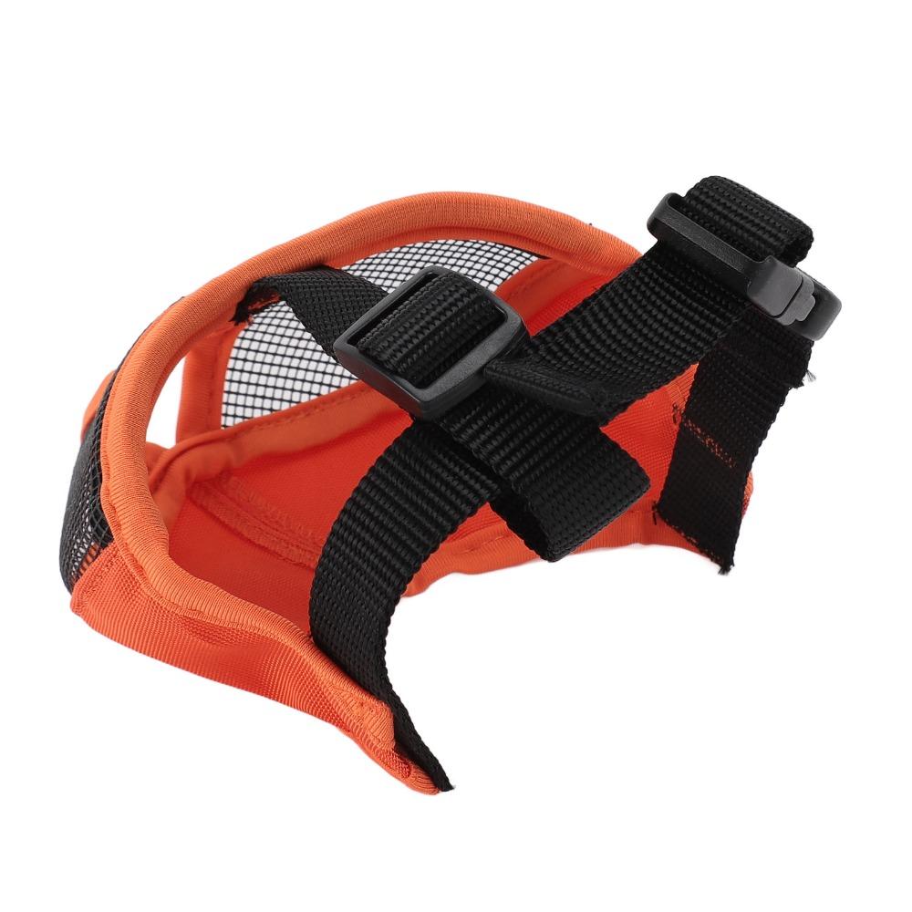Breathable Short Snout Muzzle Soft Anti Bite Muzzle Snug Fit Dog Mouth Guard Bark Control