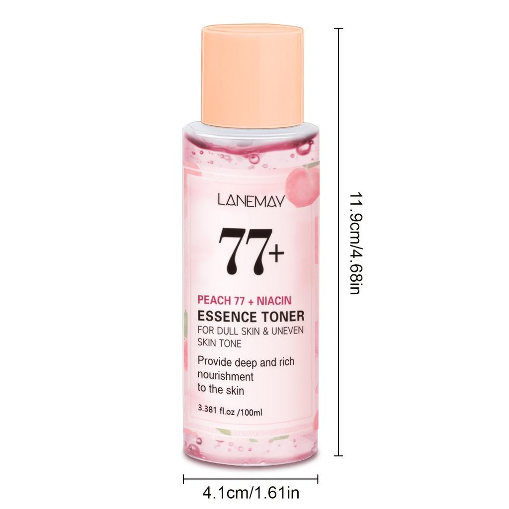 Niacinamide Essence Toner - Hydrates and Firms The Light Beige, Controls Oil and Protects Light Beige's Barrier - Safe for Sensitive Light Beige