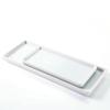 Bathtub Bathroom Ceramic White Rectangular Storage Holder Vanity Tray Sink Organizer Storage Plate