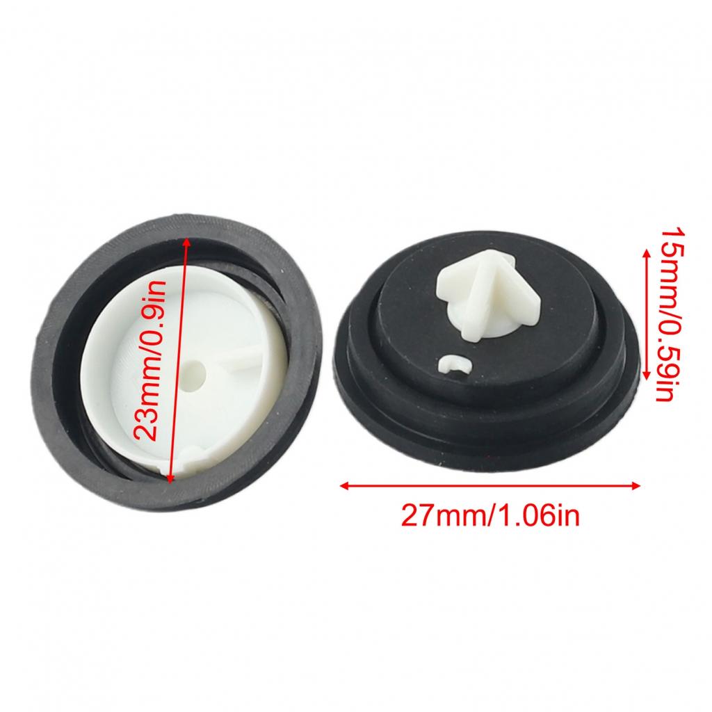 28*15mm Toilet Washer 2pcs Rubber Toilet Seat Parts