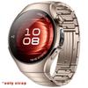 Титановый ремешок для Huawei Watch 5 46 мм без зазоров, роскошный металлический браслет для Huawei Watch 5 42 мм, деловой быстросъемный ремешок