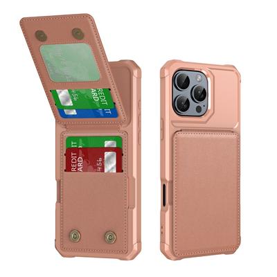 Чехол-книжка с отделением для карт и держателем для телефона для iPhone 16 Pro Max 16 Plus, карманный держатель, мягкая задняя крышка из ТПУ и искусственной кожи