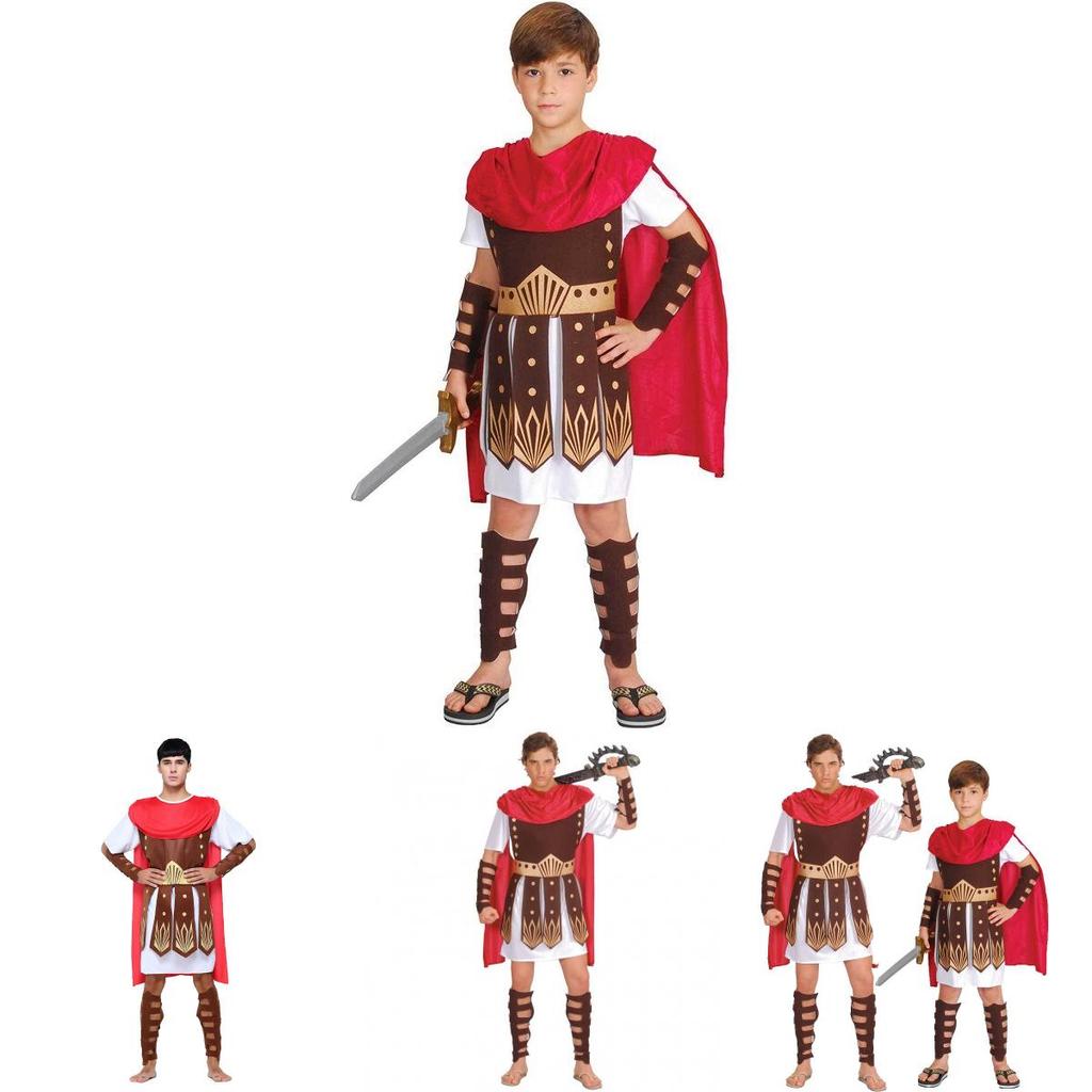 Костюм средневекового воина на Хэллоуин для детей и взрослых в стиле супергероев