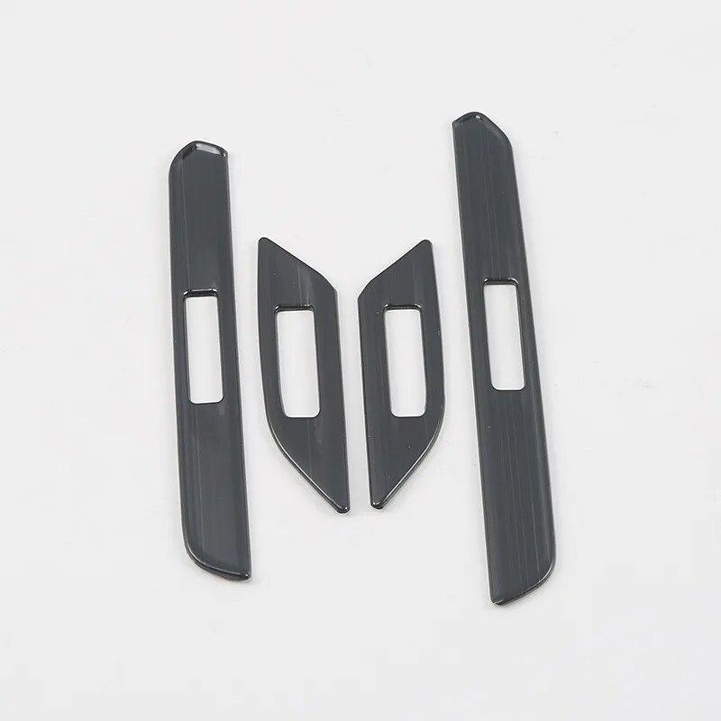 Передняя панель автомобиля, кондиционер, розетка переменного тока, декоративная наклейка, чехол для Volkswagen VW T-Roc T ROC 2017-2022, аксессуары