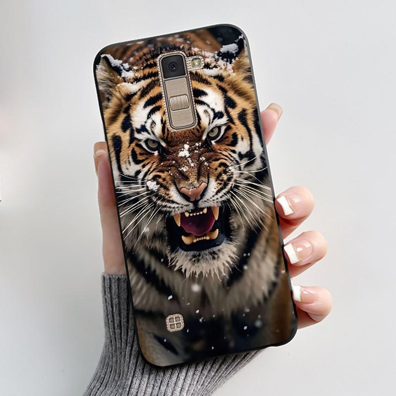 Casing For LG K10 2016 Super-Thin Slim Case Shockproof Bumper Luxury Cute Cool Boys Girls Black Matte Soft Silicone Back Cover