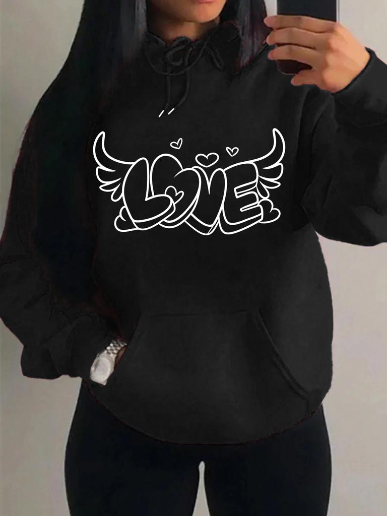 Мужской и женский принт большого размера, свободный крой, повседневный, мягкий, удобный и дышащий, худи-пуловер для активного отдыха