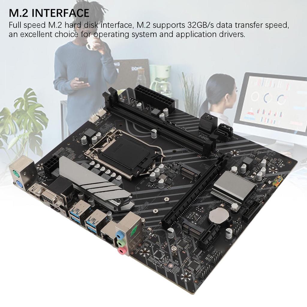 USB Gen1 Gaming Z490 GAMING PLUS Gaming Motherboard Supports Core 10th 11th Gen with 225x190mm ATX Type Motherboard for LGA 1200 Slot 3.2 Motherboard,