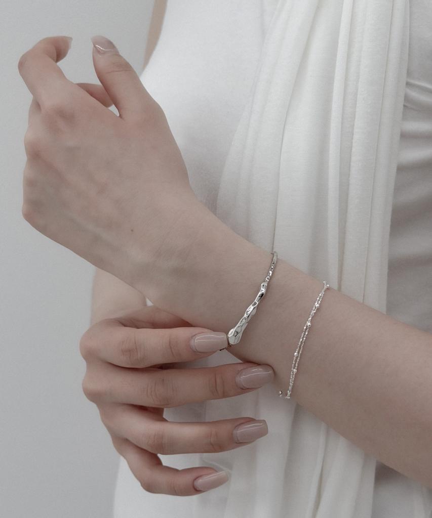 Knosis [Серебро 925 пробы] Многослойный браслет «Роса»
