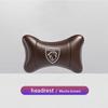 Peugeot Car Seat Headrest Auto Logo Neck Pillow Accessories For Peugeot 208 308 206 307 207 3008 407 508 2008 5008 406 408 607