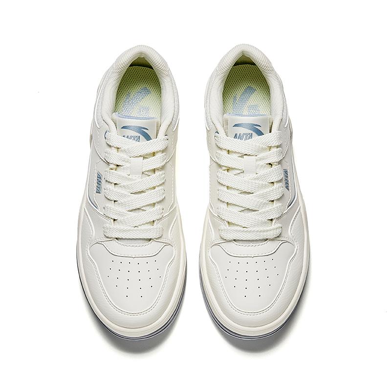 Anta C37 Series Classic Versatile Fashion Casual Slip-Resistant Wear-Resistant Shock Absorbing Low-Top Skate Shoes Women Sneakers 922528037-1