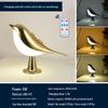 Magpie Aroma LED Night Light: Touch-Activated Bird Lamp for Car, Bedroom, or Bedside Table.