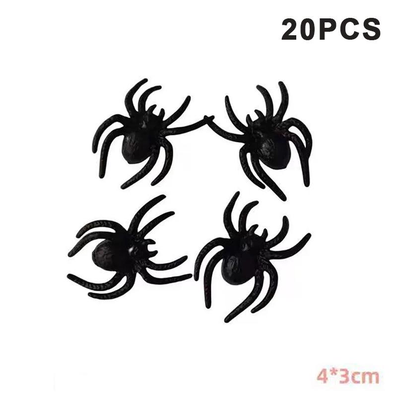 20 шт. Хэллоуин Симуляция Насекомое Таракан Паук Сороконожка Скорпион Пластик Розыгрыш Насекомое Смешной Хэллоуин Сделай сам Украшение