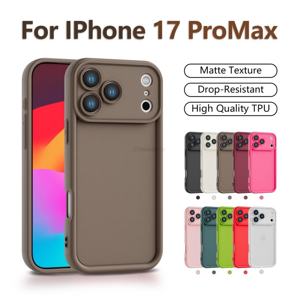 Чехол для iPhone 17 Pro Max Чехол для iPhone 17 Pro Роскошный Противоударный Мягкий ТПУ Жидкий Силикон Задний Чехол для Телефона для iPhone17 Air