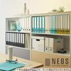 KOKUYO NEOS Individual Folders, A4 size, 15mm binding, 3-sided binding, 10 folders, Navy, A4P-NEF15DBX10