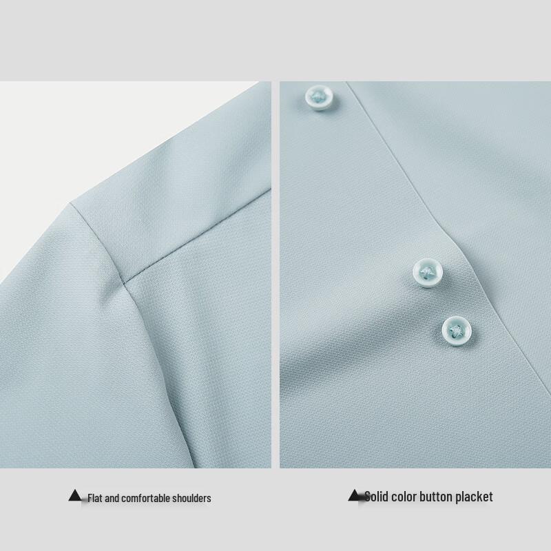 Мужская рубашка HLA с коротким рукавом в стиле business casual
