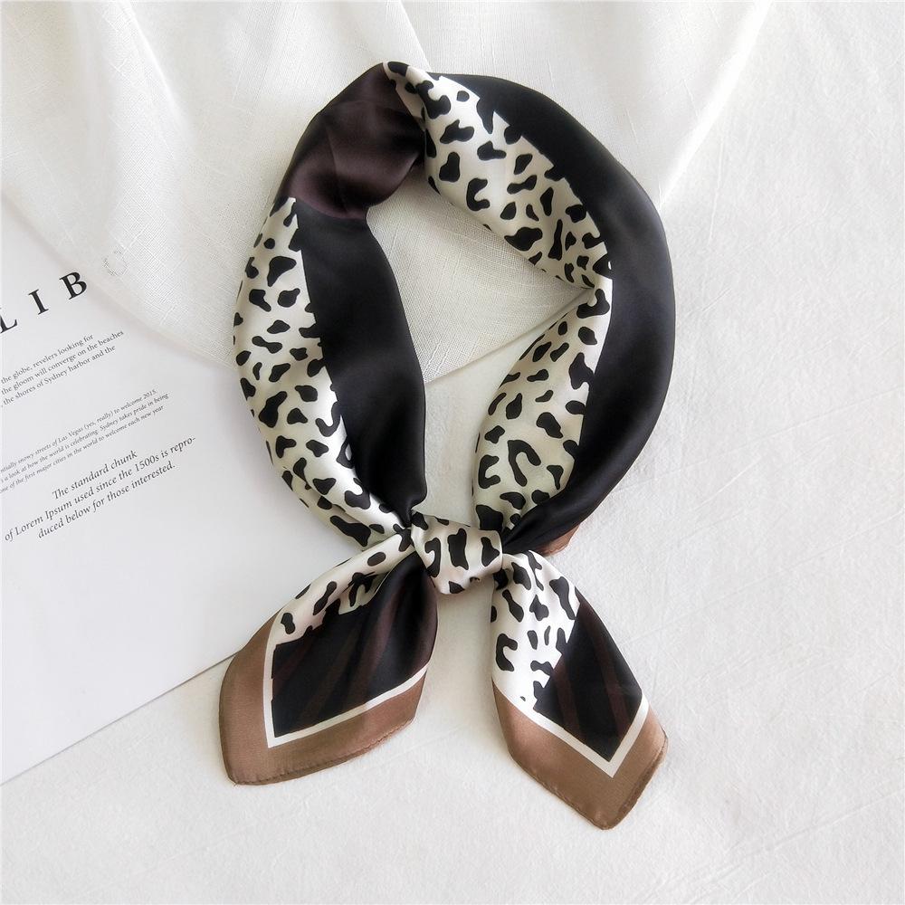 Fashion Decoration Scarf Hairband Tie Hair 70 Small Square Scarf Silk Scarf Women'S Spring And Autumn Versatile Small Scarf Professional Scarf