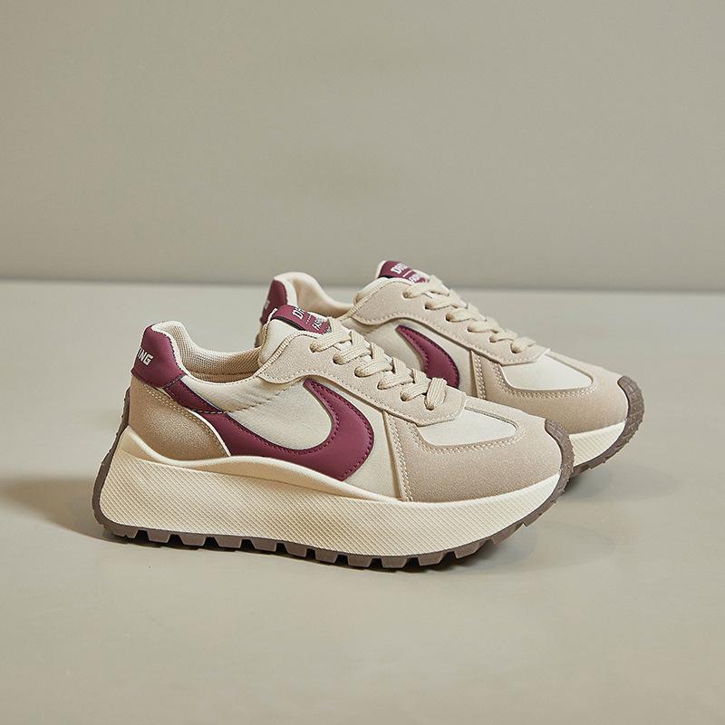 2024 Spring Korean Forrest Gump Women's Platform Sneakers, Heightening Sports Casual Shoes BN001