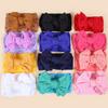 Large 5inch Hair Bows for Baby Girls Headbands Soft Headband Elastic Hairbands for Newborn Turban Infant Hair Accessories