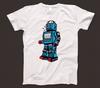 Ретро Футболка Робот 802 Машина Андроид 80-е Бот Научная Фантастика ИИ Omnibot Запрет Близнецы