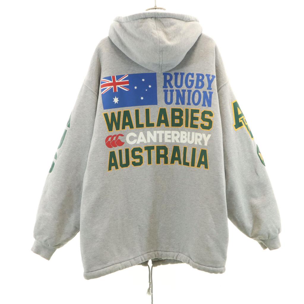 CANTERBURY OF NEW ZEALAND Толстовка с длинным рукавом на молнии XL Стеганая спинка Мужская Б/у