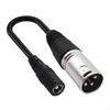 Адаптер-переходник DC 5.5mm*2.1mm (мама) на XLR 3-pin 5.5*2.5MM 8.0x1.6MM Разъем-адаптер