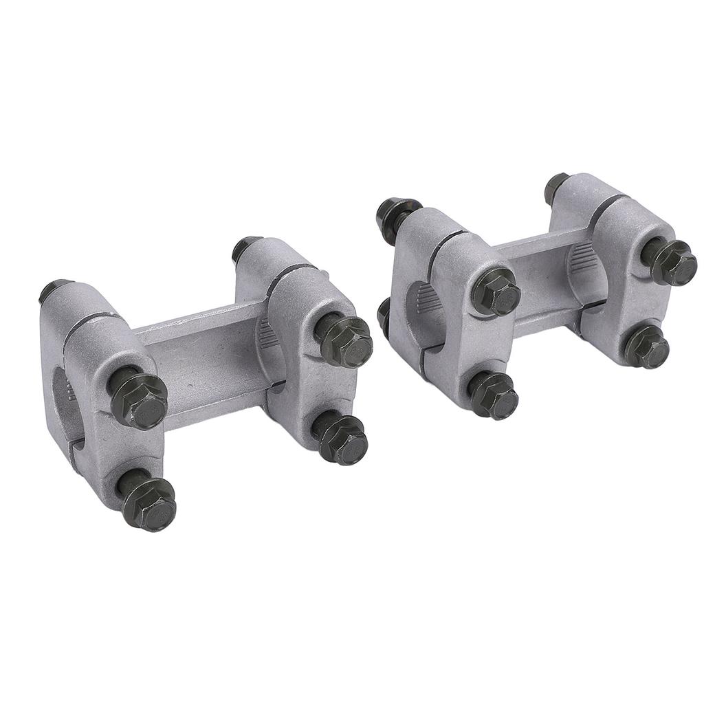 22mm 7 8in Handlebar Risers Mount Clamp Aluminum Alloy Anodized Handle Bar Riser Mount Adapter for ATV Dirt Bike