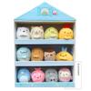 Плюшевая игрушка Sumikko Gurashi Tenori, набор из 12 типов, мини-домик Sumikko, чехол Roconeco Card San-X (синий) +