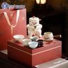 Автоматический чайный набор Кунг-фу «Эстетика Дуньхуана» от Su's Ceramics
