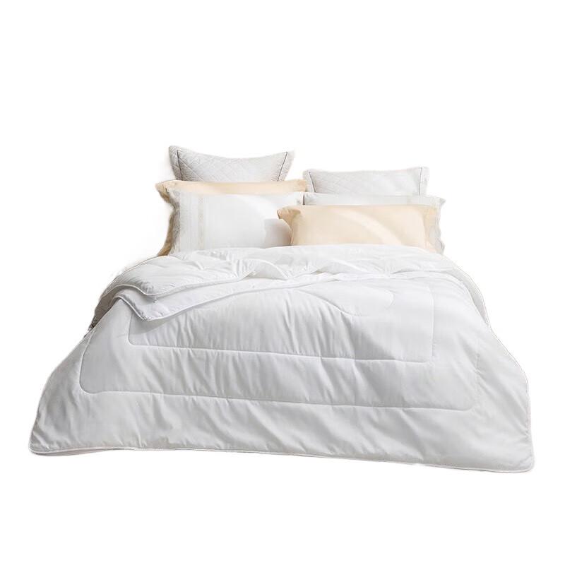 LUOLAI Anti-mite Mulberry Silk Blend All-Season Duo Quilt