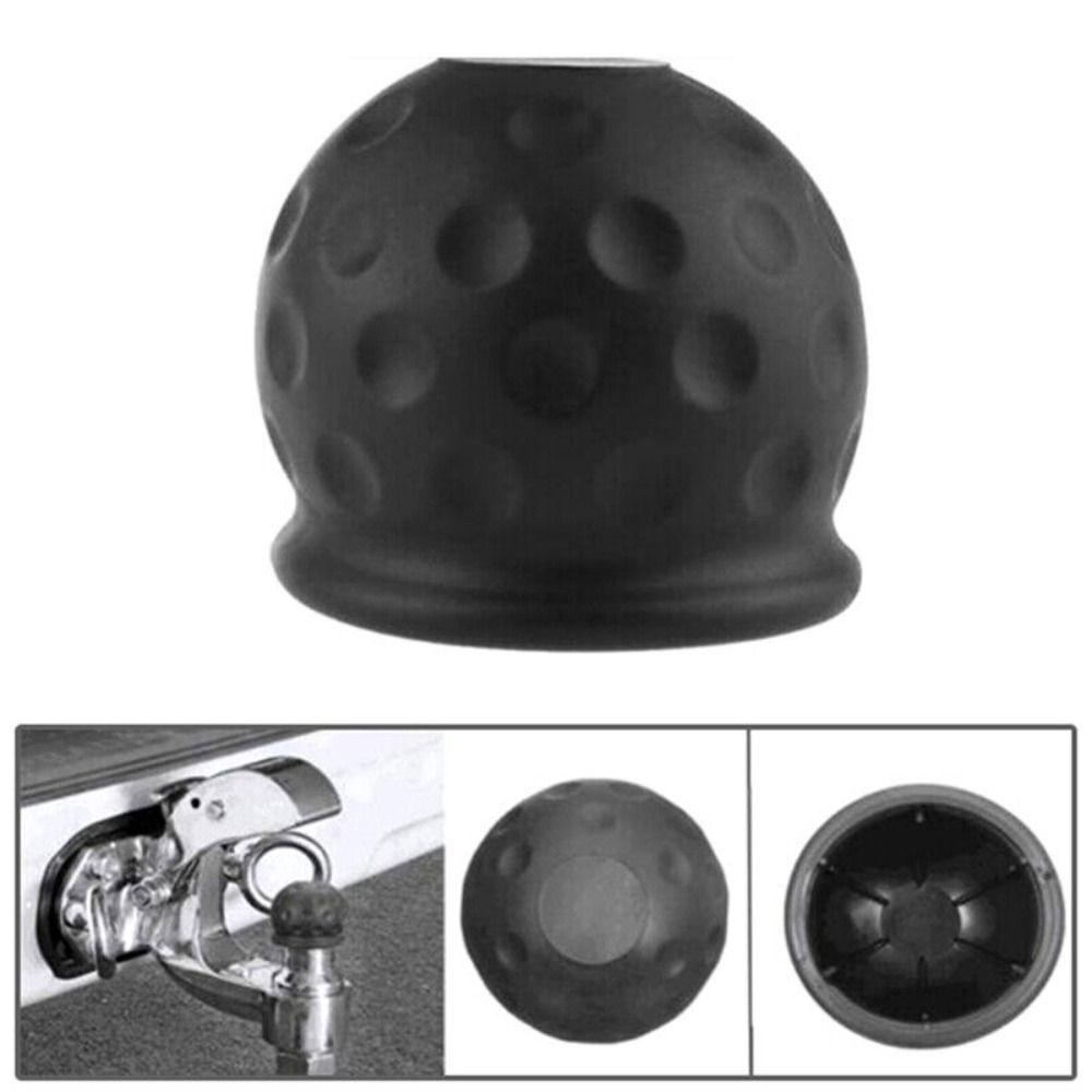 50mm Trailer Ball Head Cover PVC Trailer Connector High Quality Trailer Ball Cap  Car