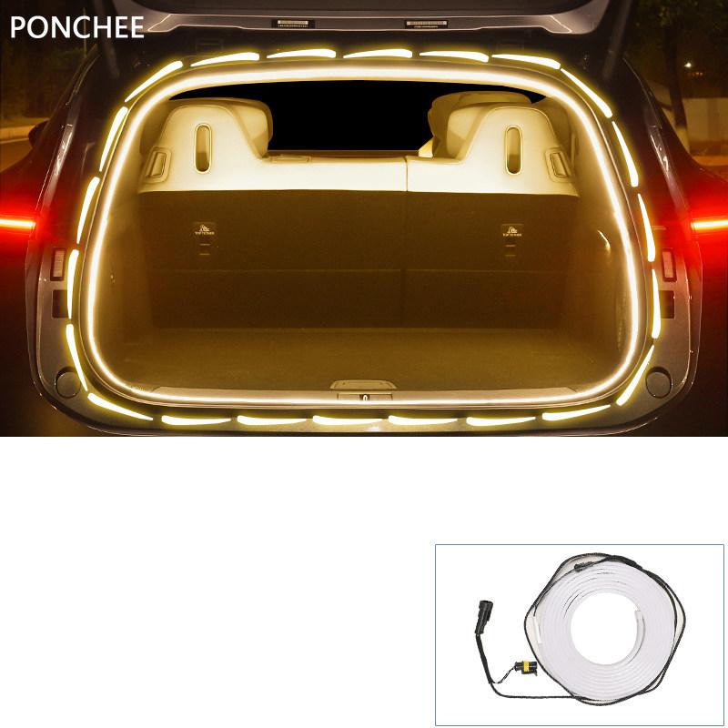 For AVATR 11 2024-2026 Trunk Light Tailgate Ambient Light Strip LED Decorative Lamp Automobile Modification Supplies