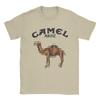 Футболка с принтом Camel Mirage Band Унисекс 100% Хлопок Новинка Футболки с круглым вырезом Топы с коротким рукавом 4XL 5XL