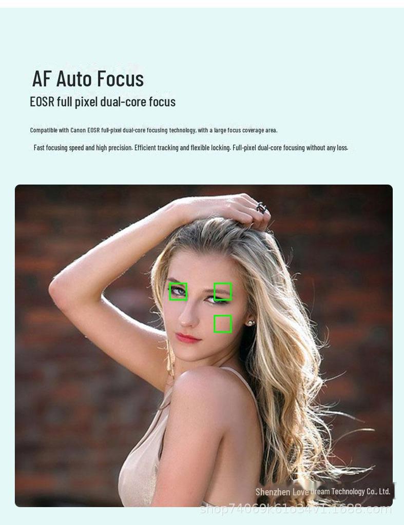 Адаптер EF-EOSR для Canon EOS R на адаптер автофокусировки объектива EF