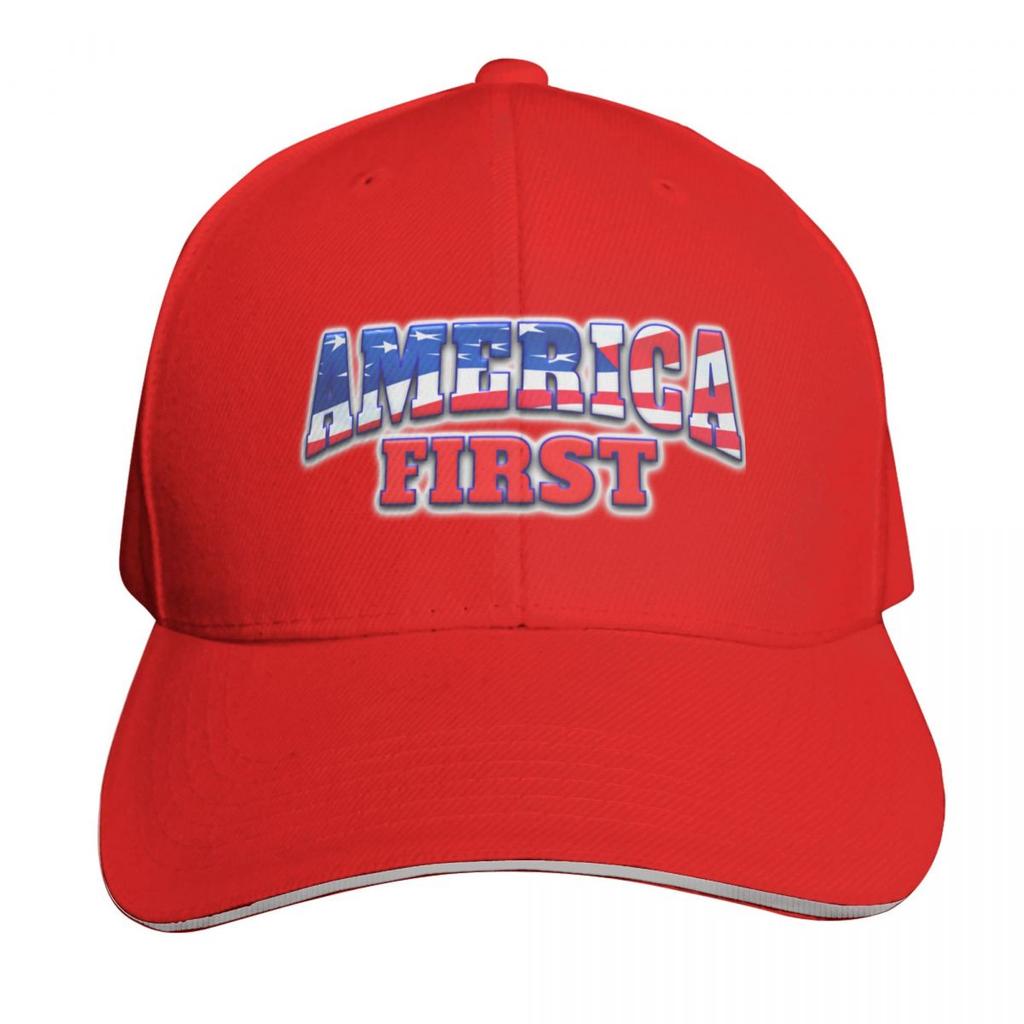 AMERICA FIRST Baseball Cap Moisture Wicking Quick Dry Curved Brim Classic Fit Low Profile Unstructured