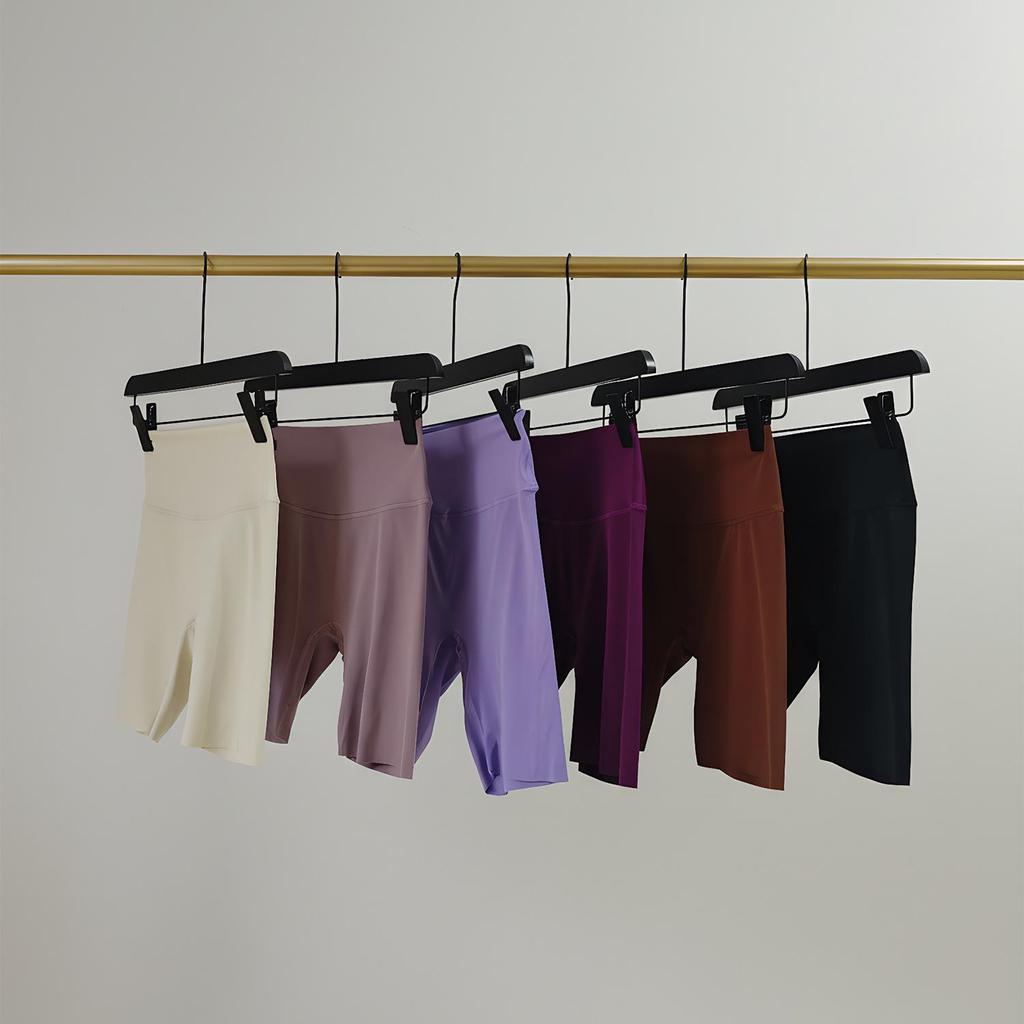 Женские велосипедные и йога-шорты с высокой талией средней длины, высокая эластичность