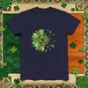 Saint Patrick lucky Irish t shirt green Retro cotton funny festival printed T shirt Casual Unisex Adult Women Unisex Party tee