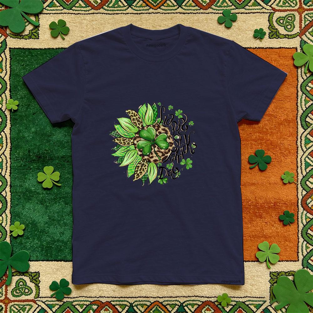 Saint Patrick lucky Irish t shirt green Retro cotton funny festival printed T shirt Casual Unisex Adult Women Unisex Party tee
