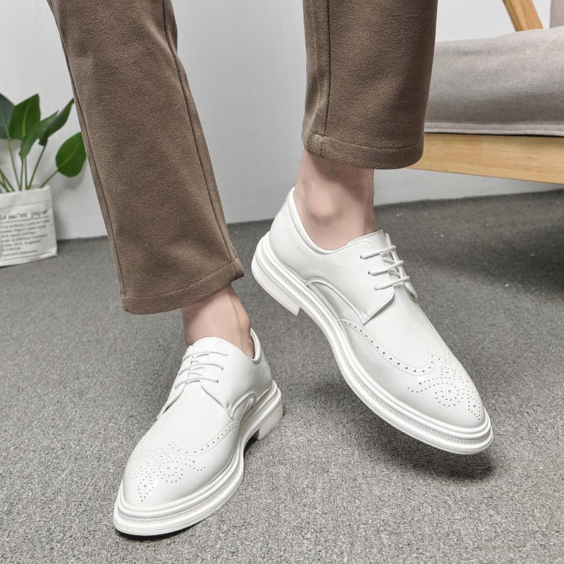 Новые мужские модельные кожаные туфли, роскошные модные свадебные туфли для жениха, мужские оксфорды в итальянском стиле