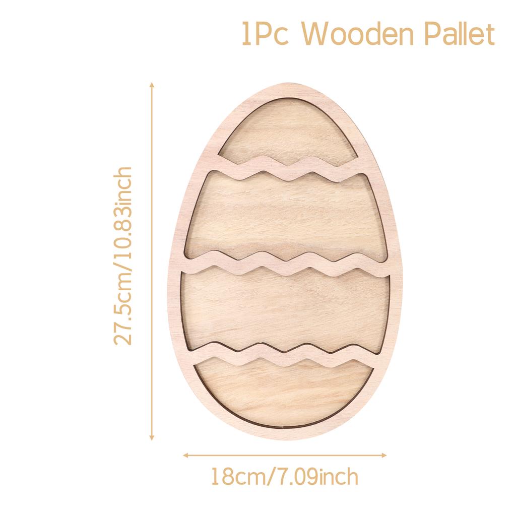 Поднос для пасхального кролика, деревянная тарелка для еды, сервировка фруктов, хлеб, деревянный весенний декор, детские украшения для торта, пасхальные принадлежности