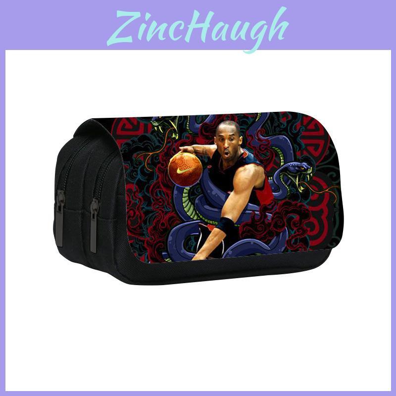 Kobe Bryant Nba Pen Organizer With Nylon Fabric And Large Capacity For Students