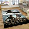 3D Ходячие мертвецы Линкольн TWD ТВ Ковер Ковер для гостиной Спальни Домашний декор, Напольный коврик Нескользящее украшение для дивана Придверный коврик