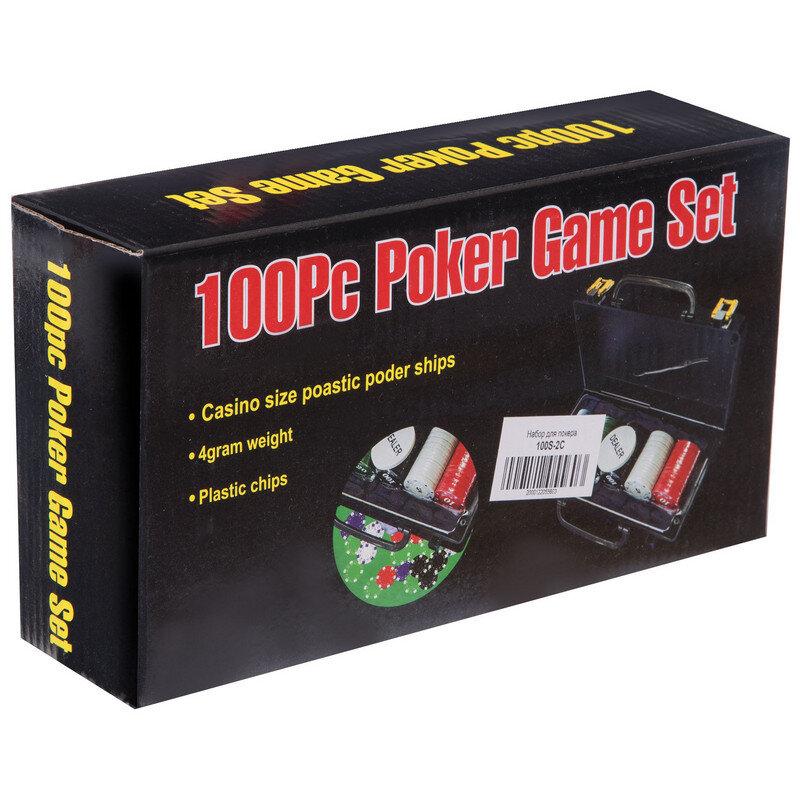Board Game Poker, Poker Set 100S-2C 100 Chips