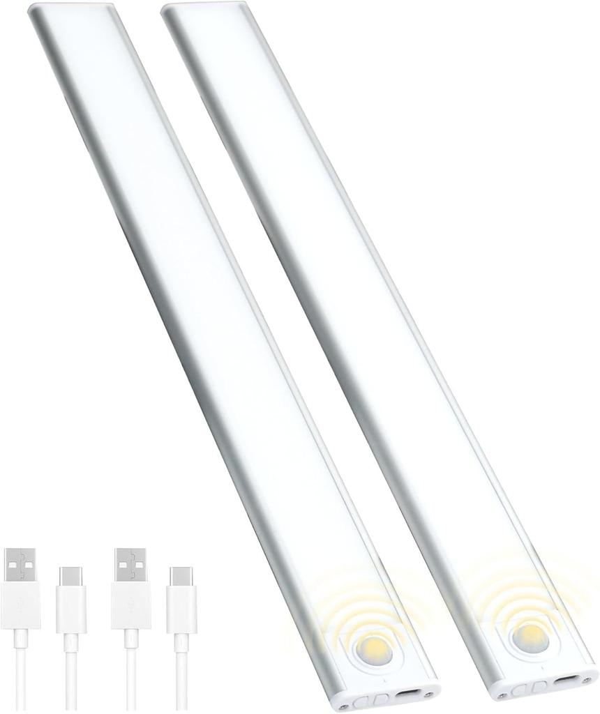 High-Sensitivity Indoor Sensor Light, Eye-Friendly Lighting, 3 Color Temperatures, Stepless Dimming, Ultra-Thin Design, Easy Installation, Built-in