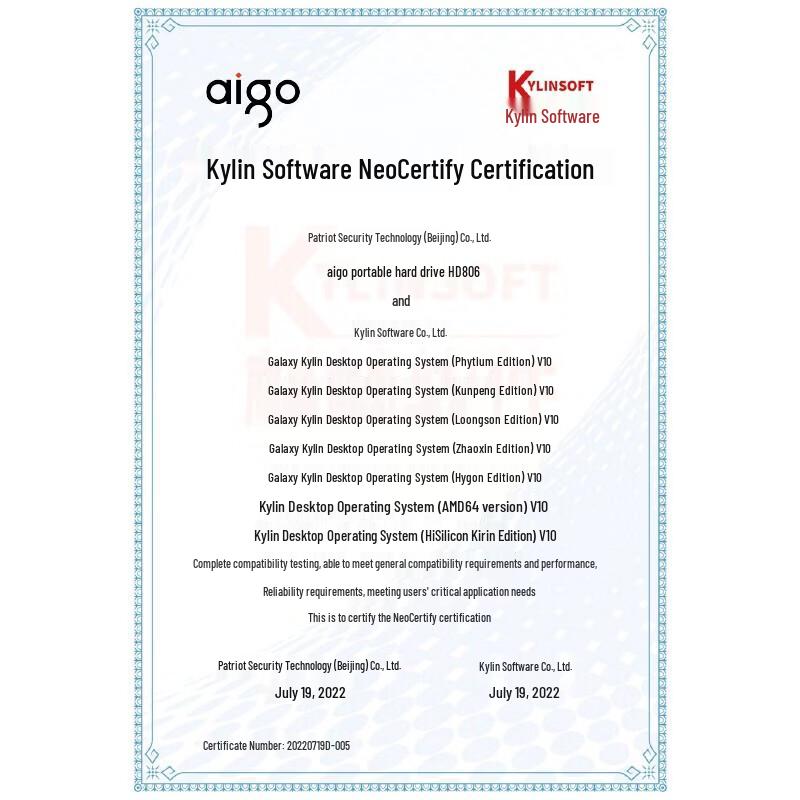 Aigo HD806 4 ТБ Портативный внешний жесткий диск USB 3.0