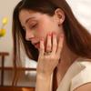 MamacitaSlay Классическое Кольцо-Планка из Нержавеющей Стали 316L Водонепроницаемое Позолоченное 18K Ювелирное Изделие 2025 Креативный Элегантный Подарок для Женщин