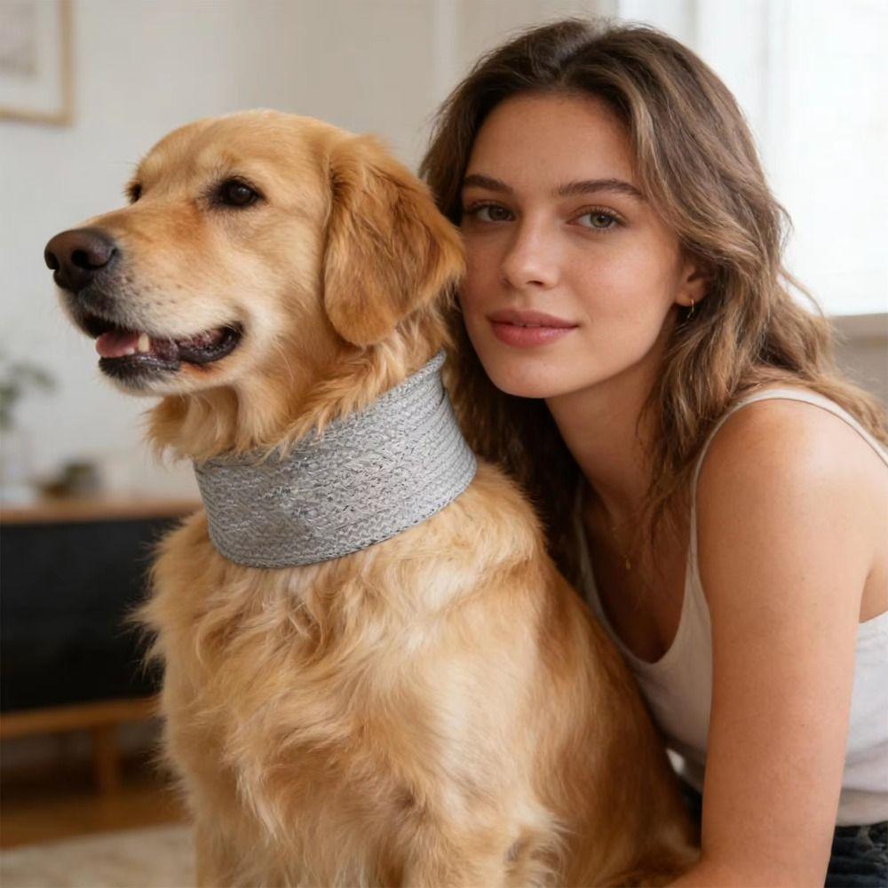 Soft Cat Neck Brace Adjustable Design Pet Protective Collar Dog Cervical Cover  Pet Recovery